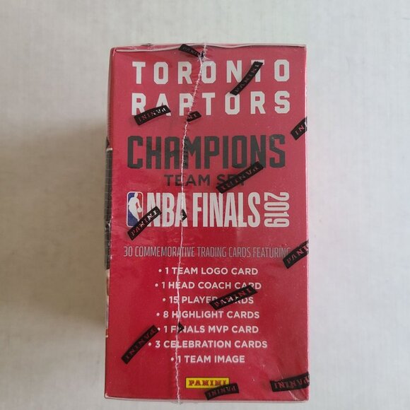 Panini 2019 NBA Champions Toronto Raptors Limited Edition Team Set Card Box NEW - Picture 2 of 6